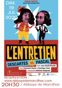 L'Entretien Descartes / Pascal @ Abbaye de Marcilhac
